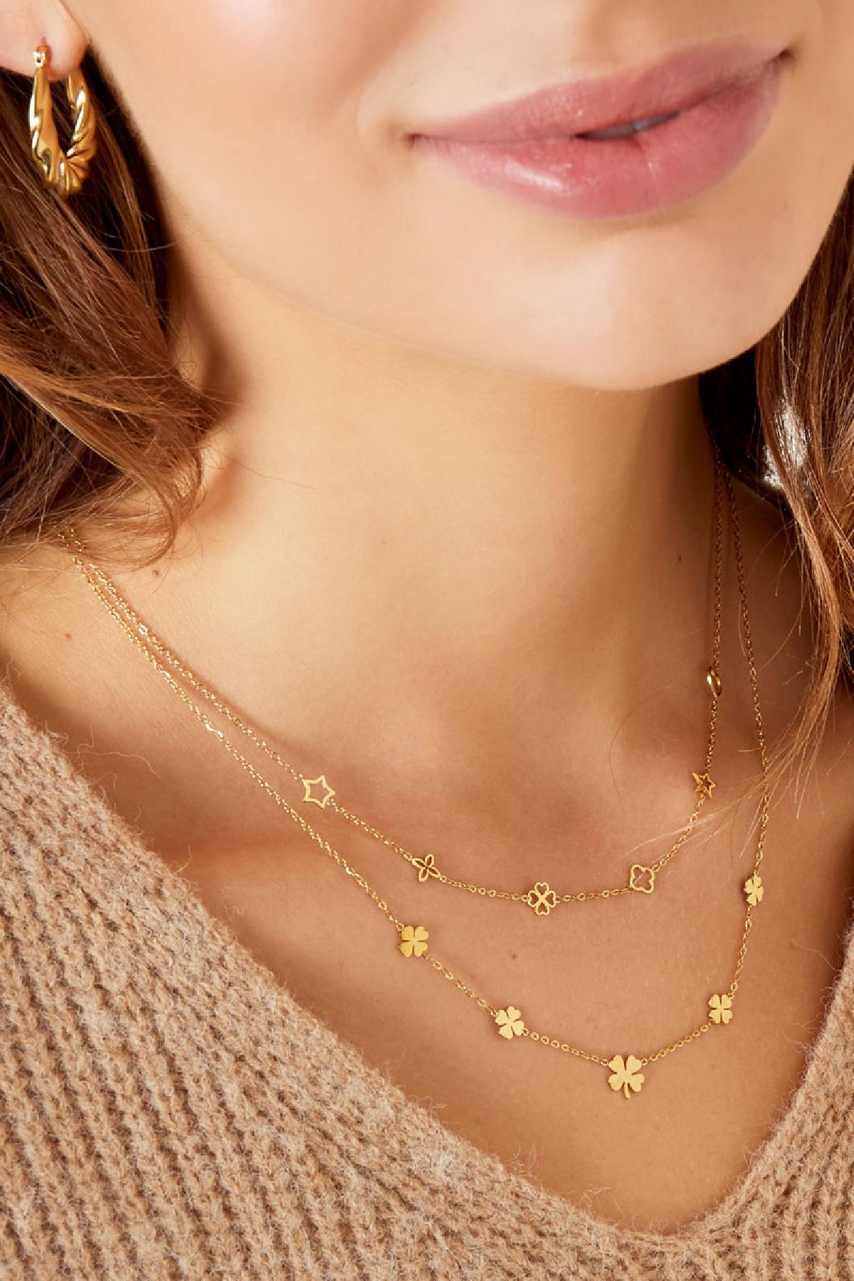 LUCKY KETTING ZILVER