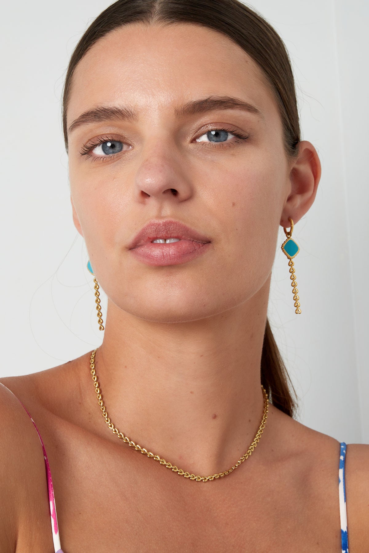 LINKED HEARTS KETTING GOUD