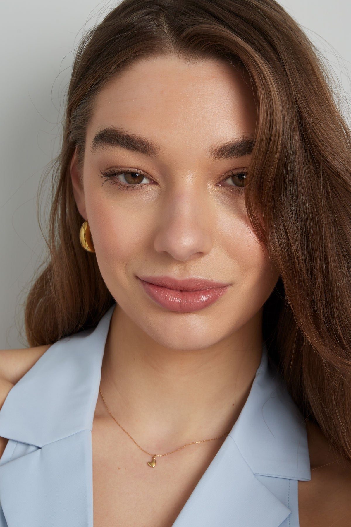 CLASSIC HEART KETTING GOUD