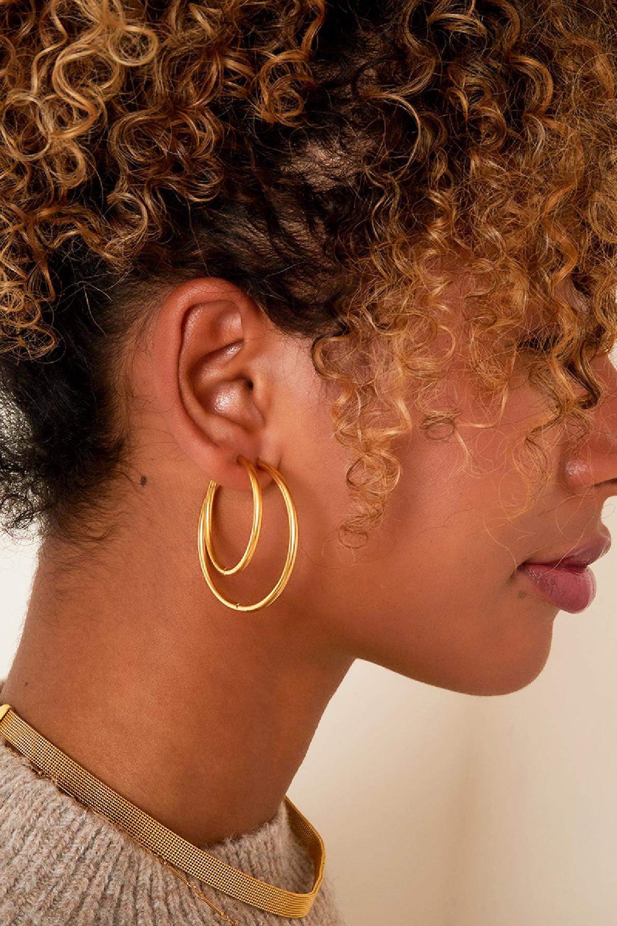 HOOPS EARRINGS SILVER