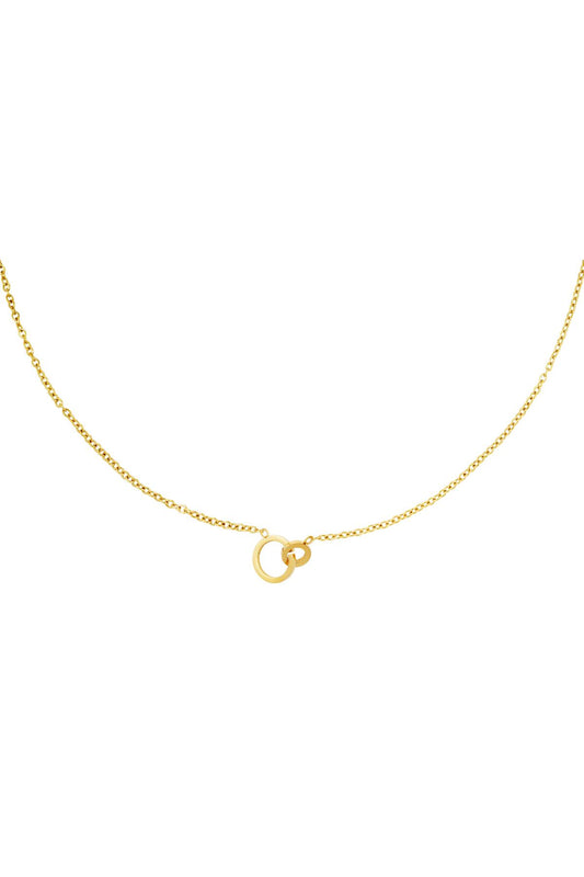 CONNECTED CIRCLES KETTING GOUD