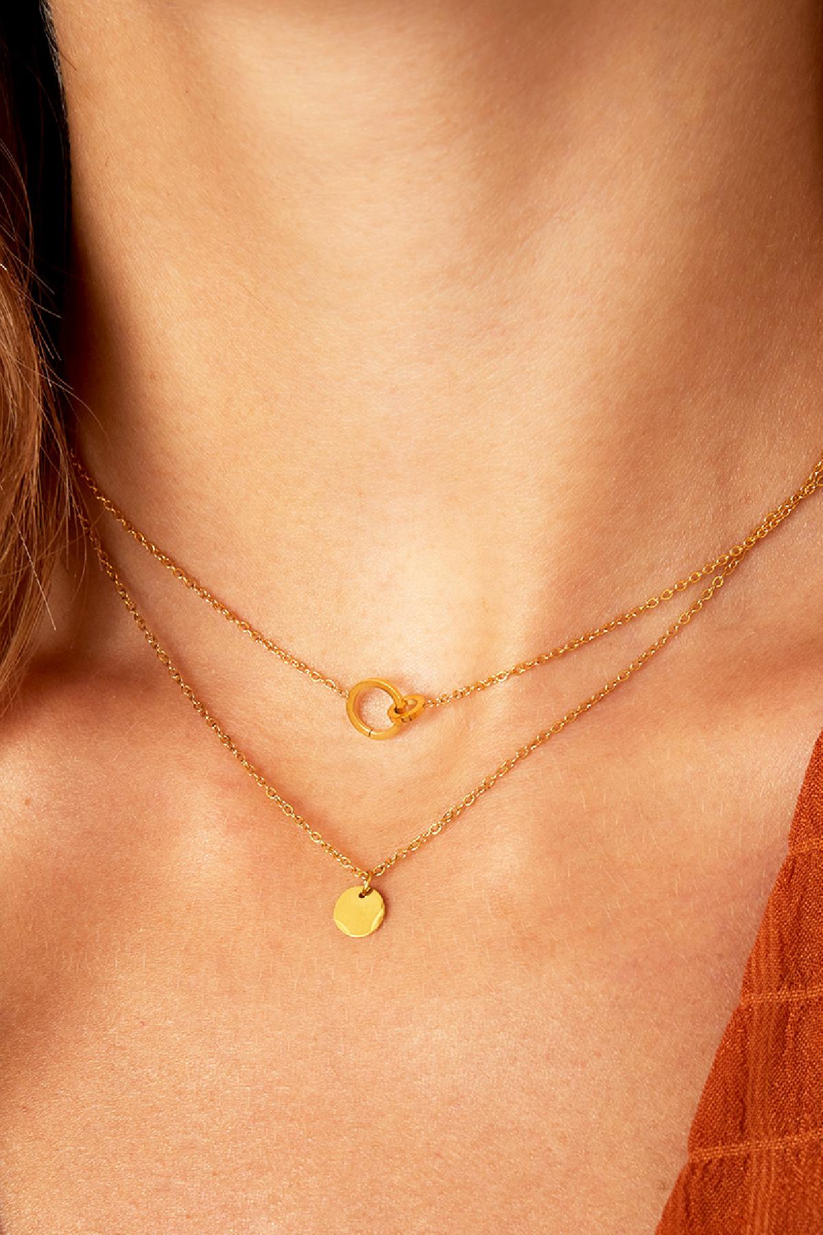 CONNECTED CIRCLES KETTING GOUD