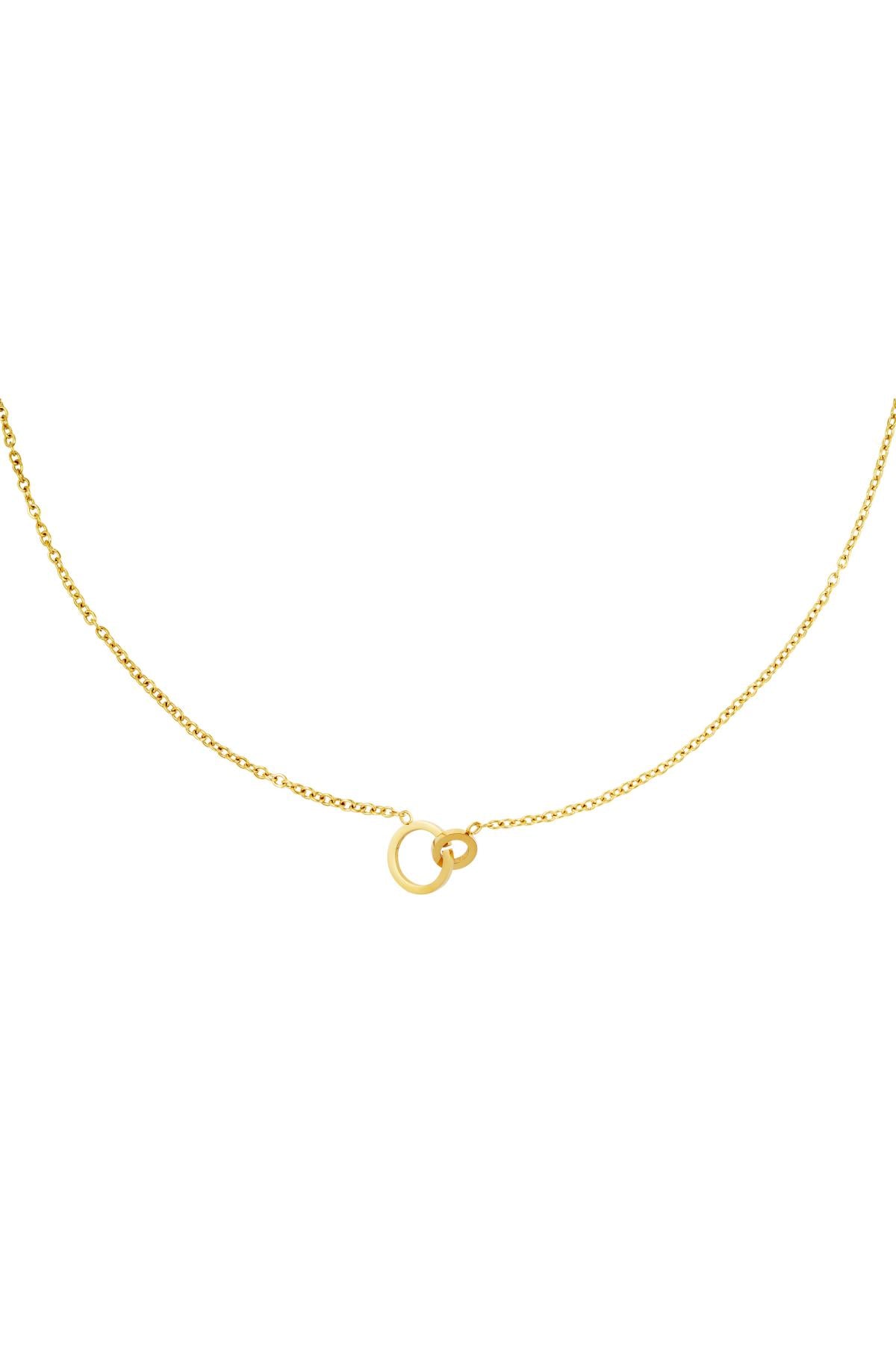 CONNECTED CIRCLES KETTING GOUD